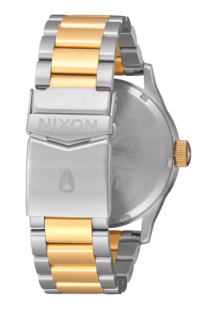 Sentry Stainless Steel Watch (Silver/Gold) | Nixon | Luby 