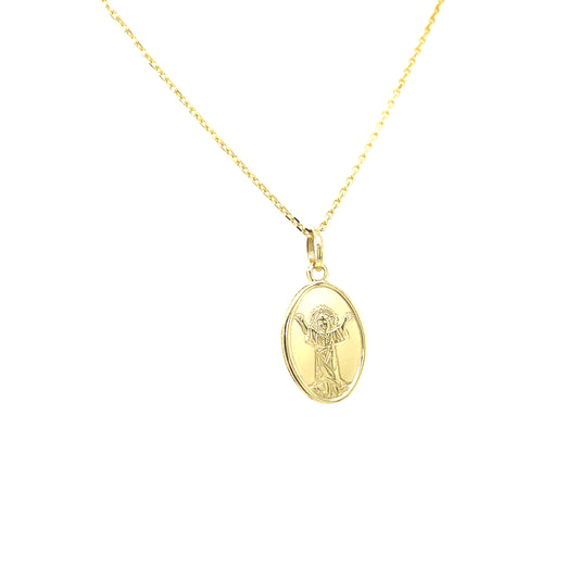 14K DIVINE CHILD PENDANT | Luby Gold Collection | Luby 