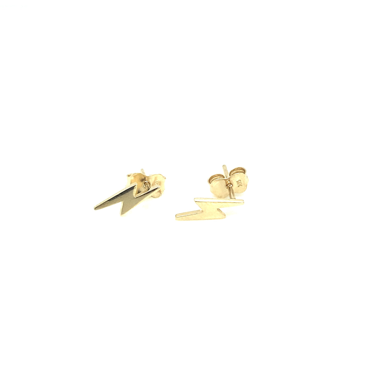Lighting Stud Earrings | Luby Gold Collection | Luby 