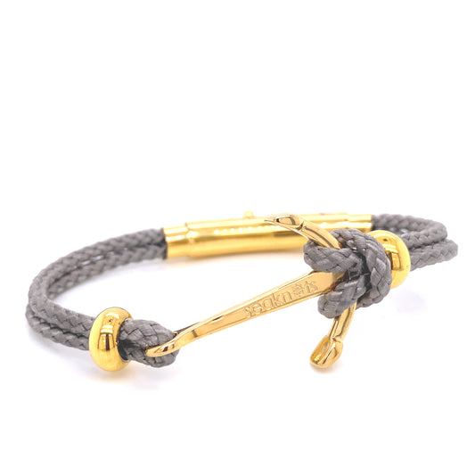 DOUBLE CORD W ANCHOR /KNOT/ BEADS | Seaknots | Luby 