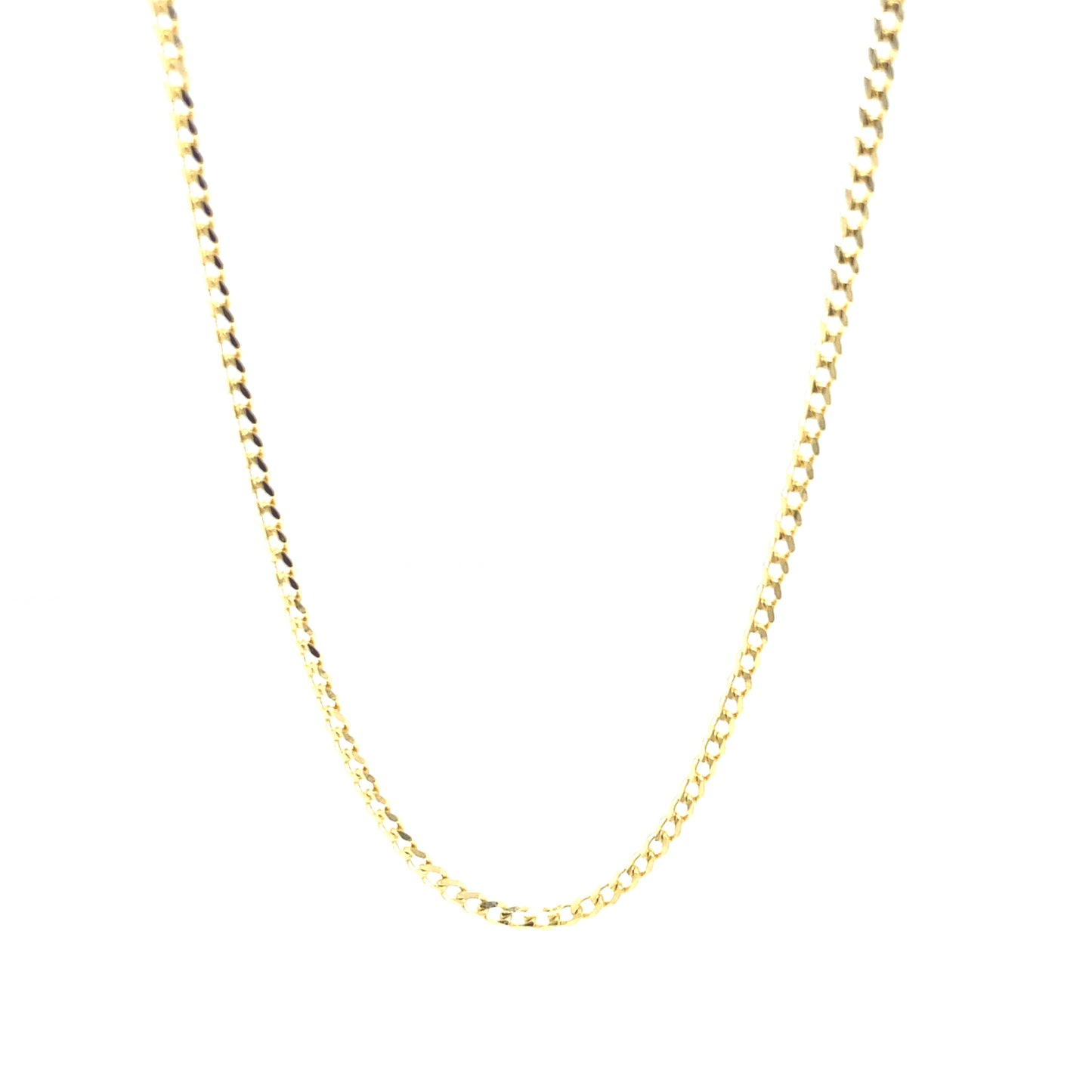 14K Cuban Link Gold Chain (1.3mm) | Luby Gold Collection | Luby 