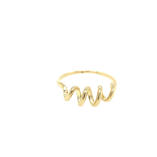 14K Gold Spring Style Ring | Luby Gold Collection | Luby 