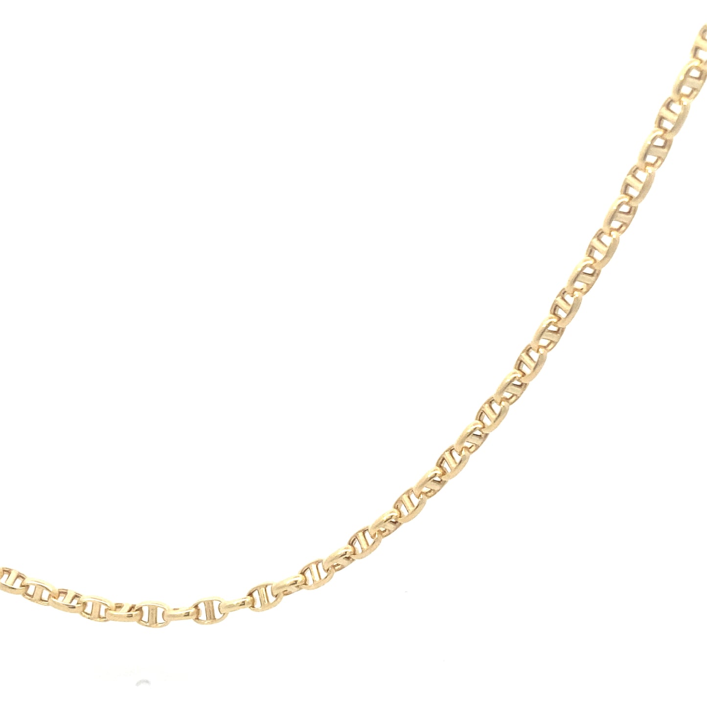 14K Gold Mariner Link Chain | Luby Gold Collection | Luby 
