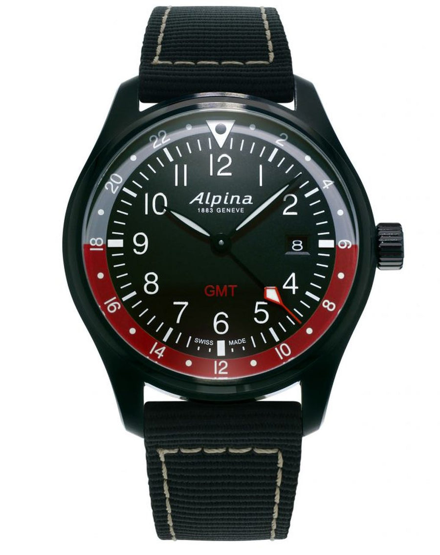 Startimer Pilot GMT (Black-Red)