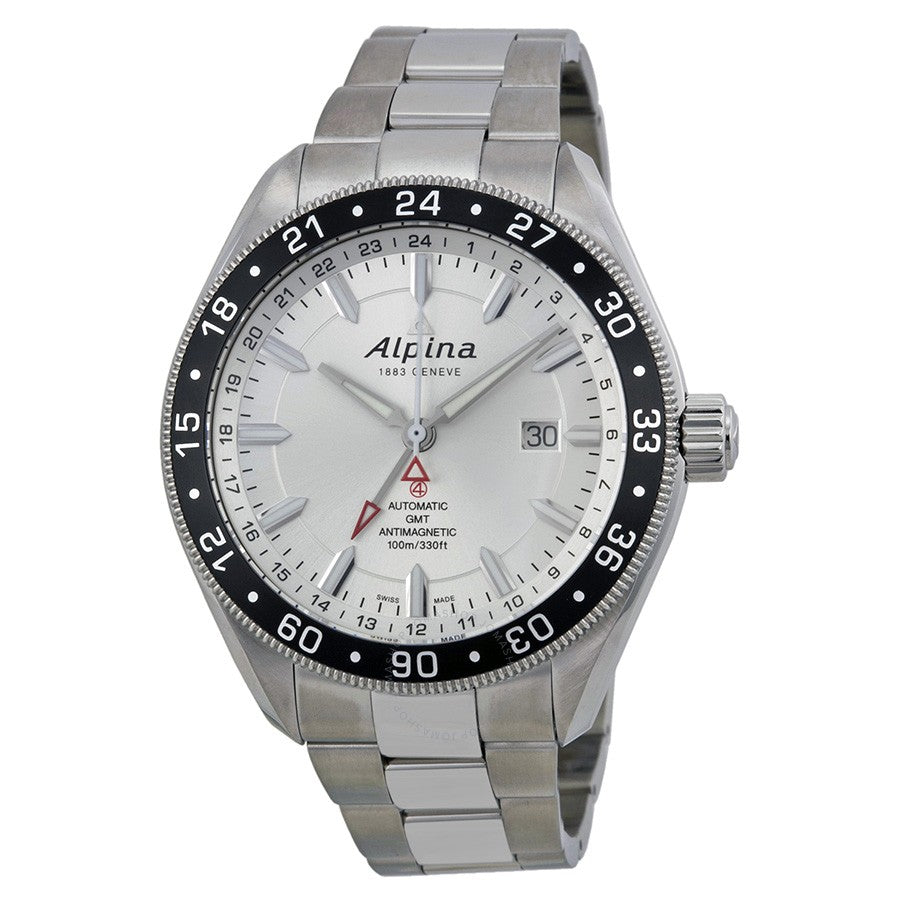 Alpiner 4 Automatic GMT (Silver) | Alpina | Luby 