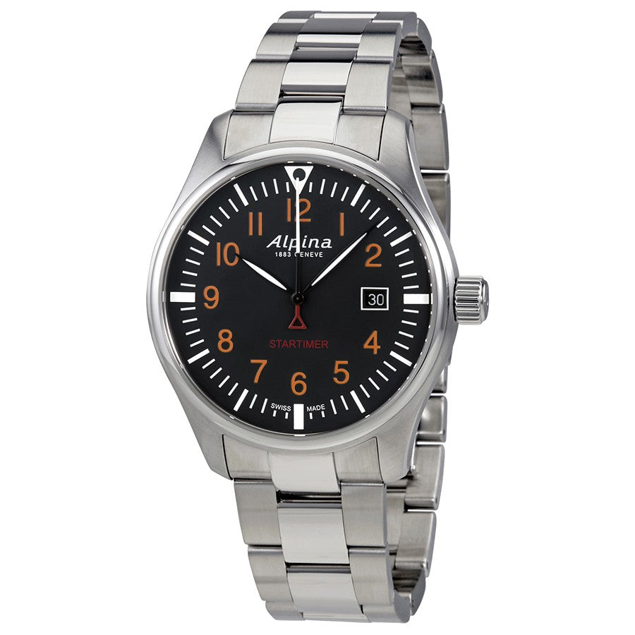 Startimer Pilot (Silver-Black) | Alpina | Luby 