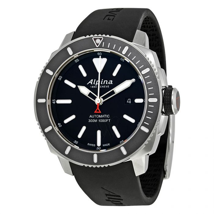 Seastrong Diver 300 (Black) | Alpina | Luby 