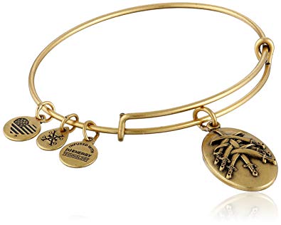Seven Swords III Bangle Bracelet (Gold) | Alex and Ani | Luby 