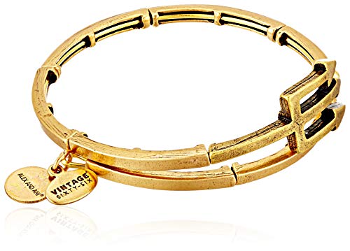 Trident Wrap Bangle Bracelet (Gold) | Alex and Ani | Luby 