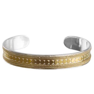 Classic Circle Cuff Bracelet (Gold) | Anna Beck | Luby 