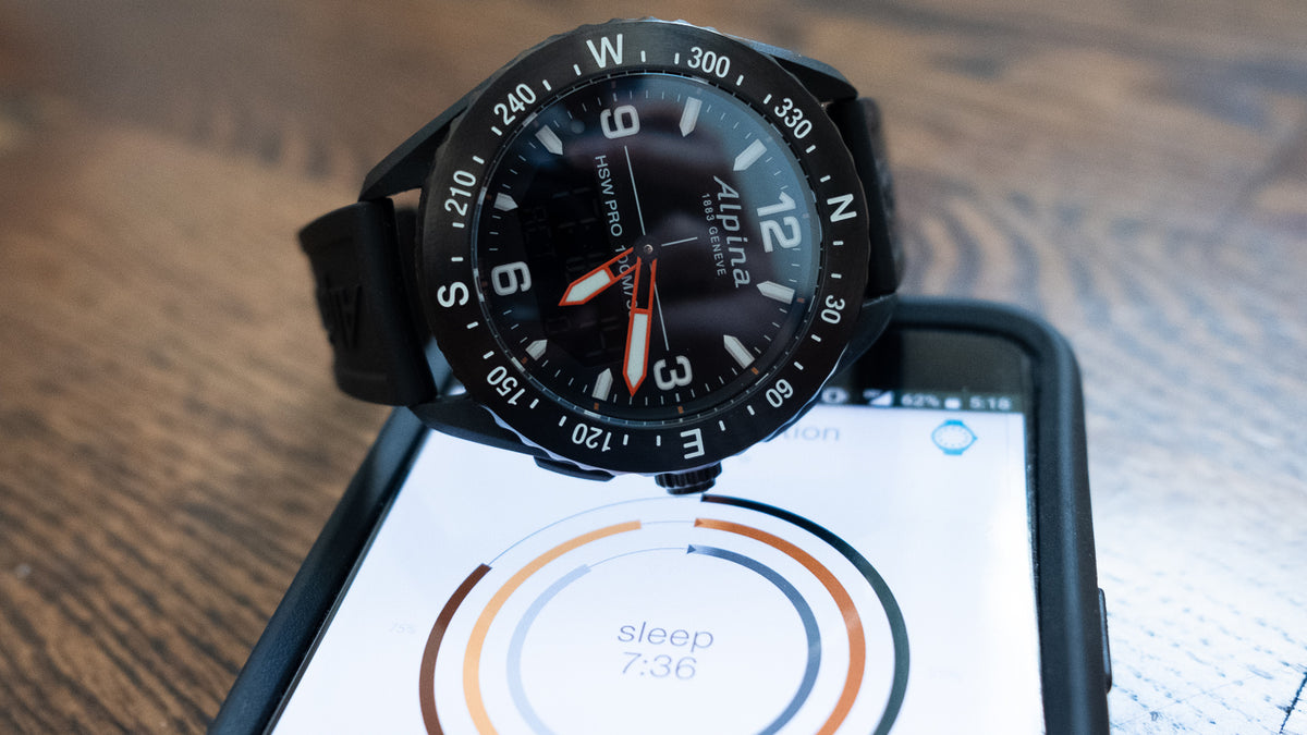 AlpineX Smartwatch (Black) | Alpina | Luby 