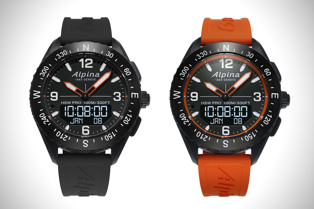 AlpinerX Smartwatch (Black-Metal) | Alpina | Luby 