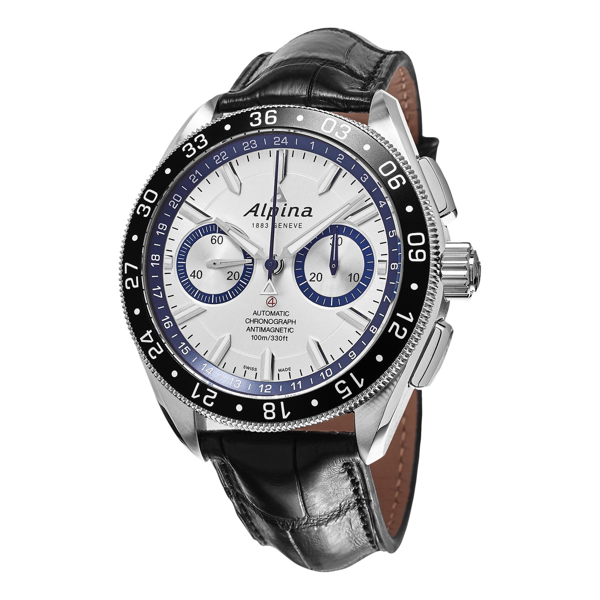 Alpiner 4 Chronograph (Black) | Alpina | Luby 