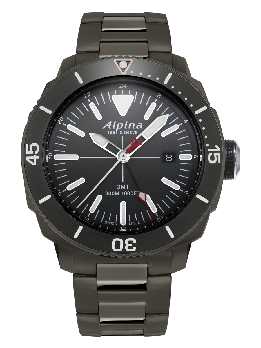 Seastrong Diver 300 GMT (Dark Green) | Alpina | Luby 