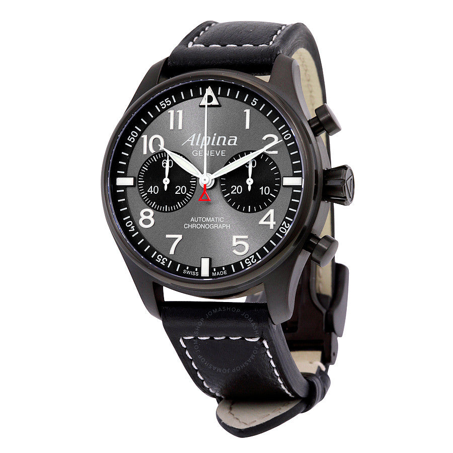 Startimer Pilot Automatic Chronograph Limited Edition Blackstar | Alpina | Luby 