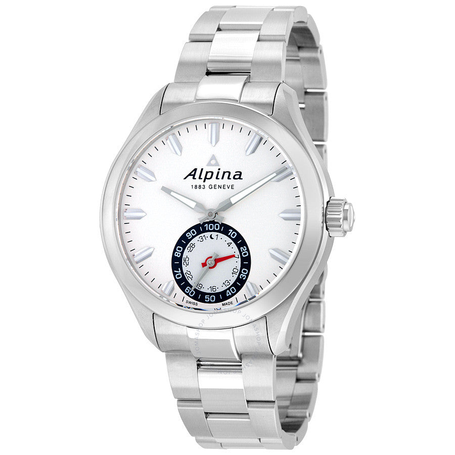 Horological Smartwatch (Silver-White) | Alpina | Luby 