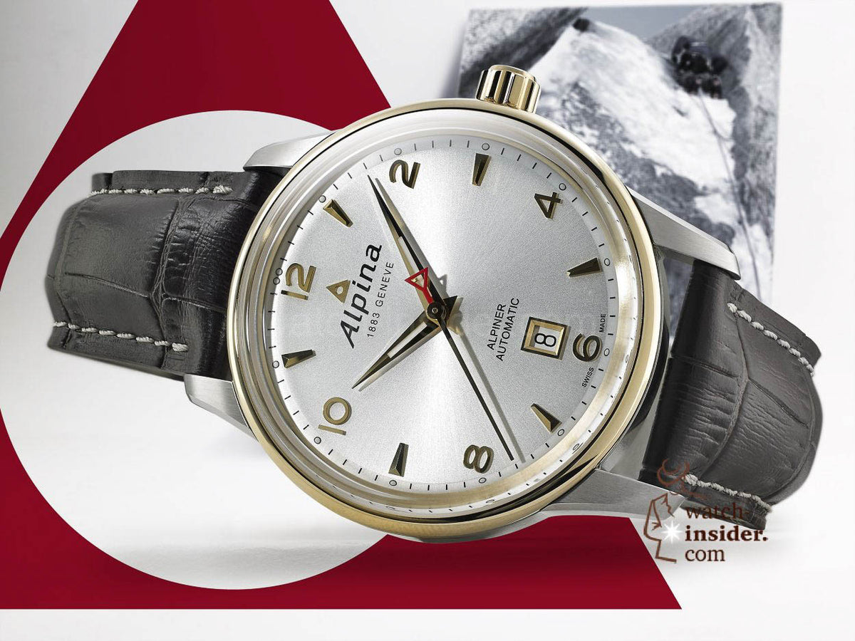 Alpiner Automatic (White-Gold) | Alpina | Luby 
