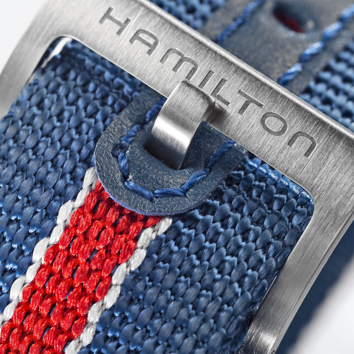 American Classic Automatic Pan Europ Day Date (Silver/Blue) | Hamilton | Luby 