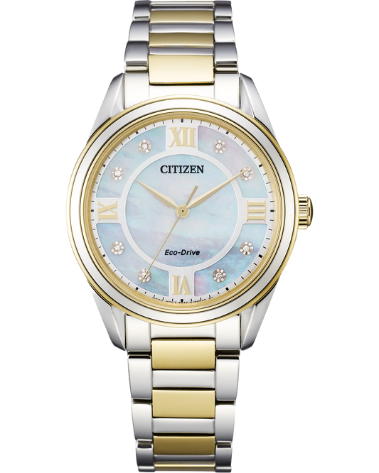 Arezzo Watch (Silver/Gold) | Citizen | Luby 