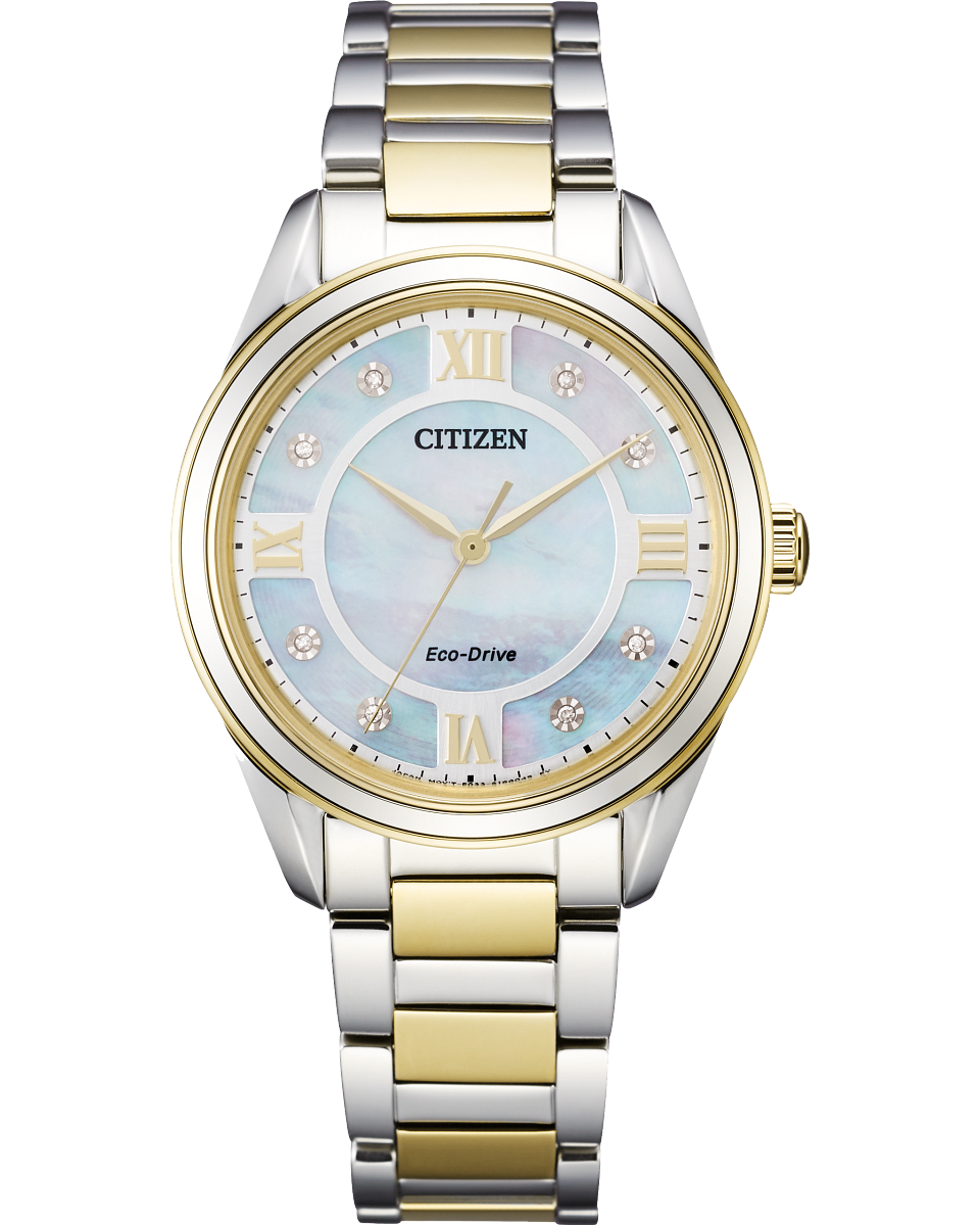 Arezzo Watch (Silver/Gold) | Citizen | Luby 