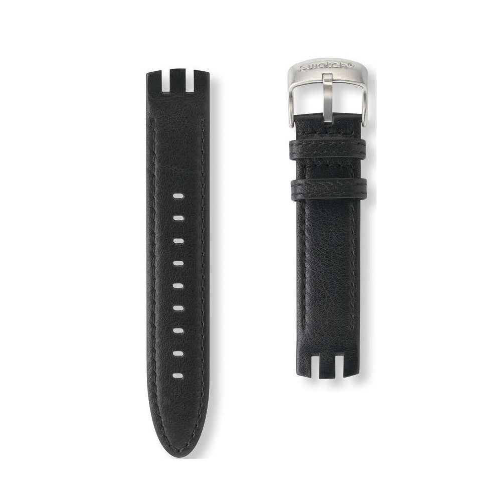 In a Classic Mode Leather Strap | Swatch | Luby 