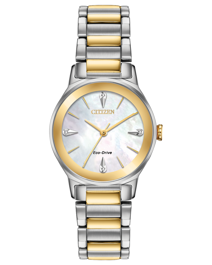 Axiom Eco-Drive Diamond (plata/oro)