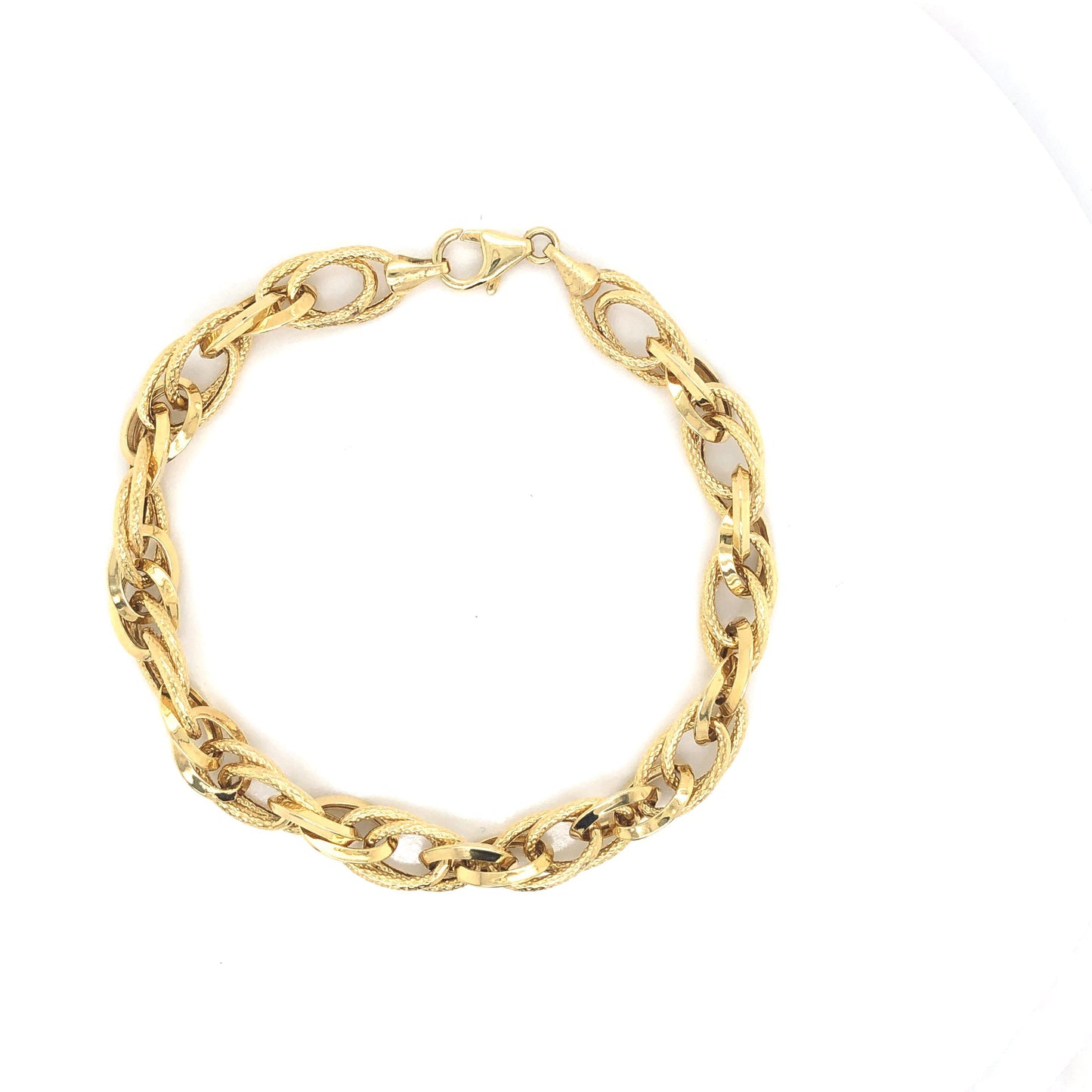 14K Bracelet Entwined Link | Luby Gold Collection | Luby 