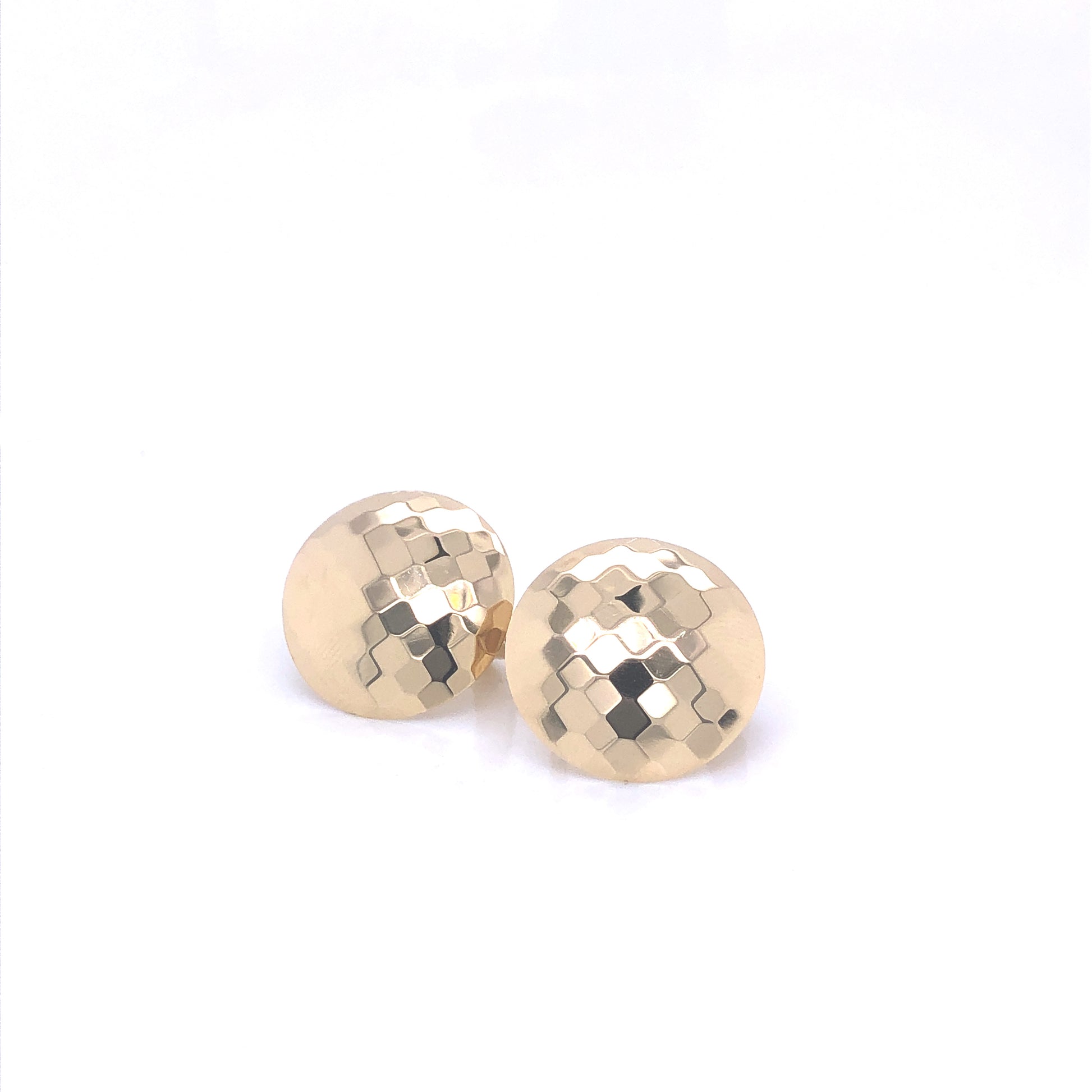 14K Disco Ball Gold Earrings | Luby Gold Collection | Luby 