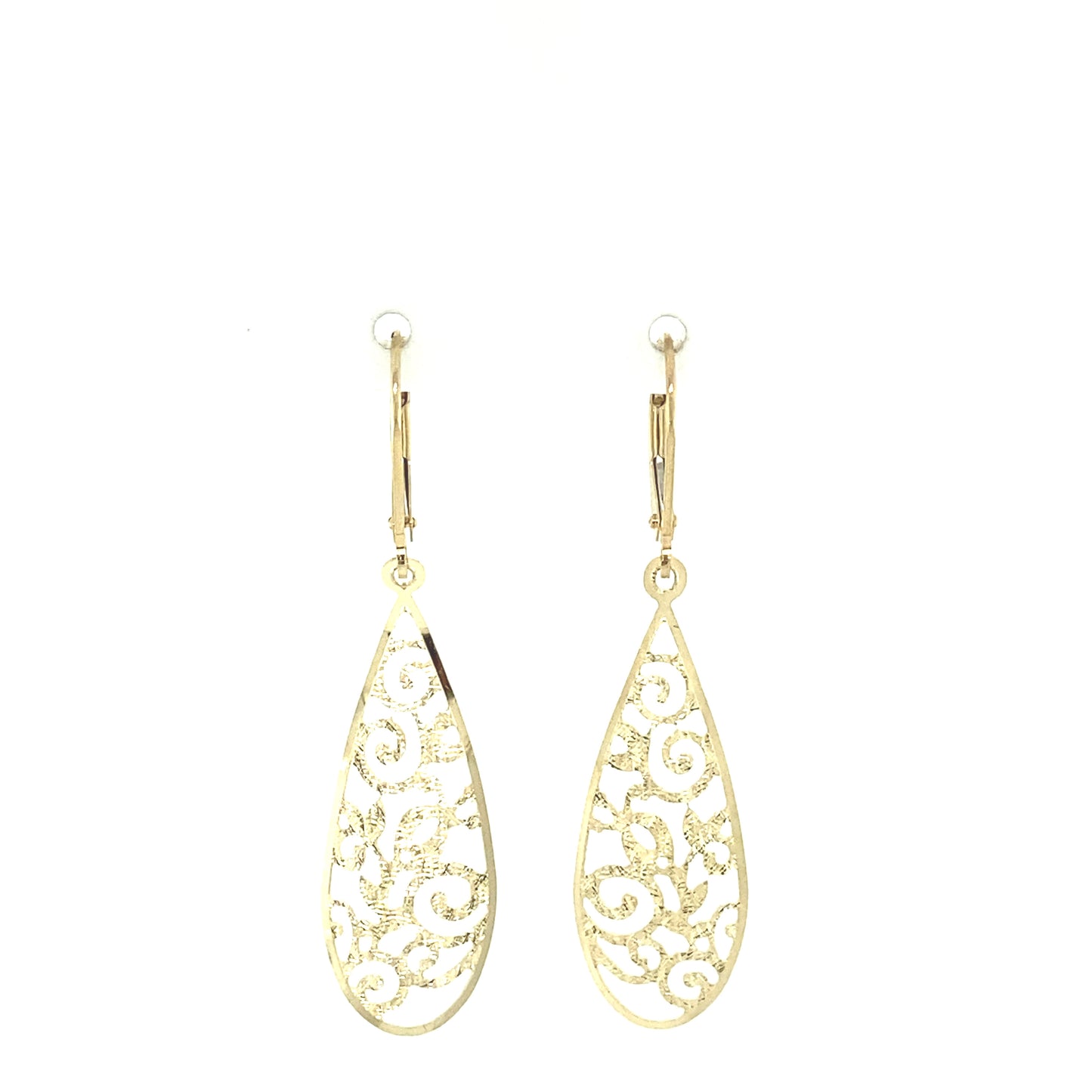 Fancy Earrings Long | Luby Gold Collection | Luby 