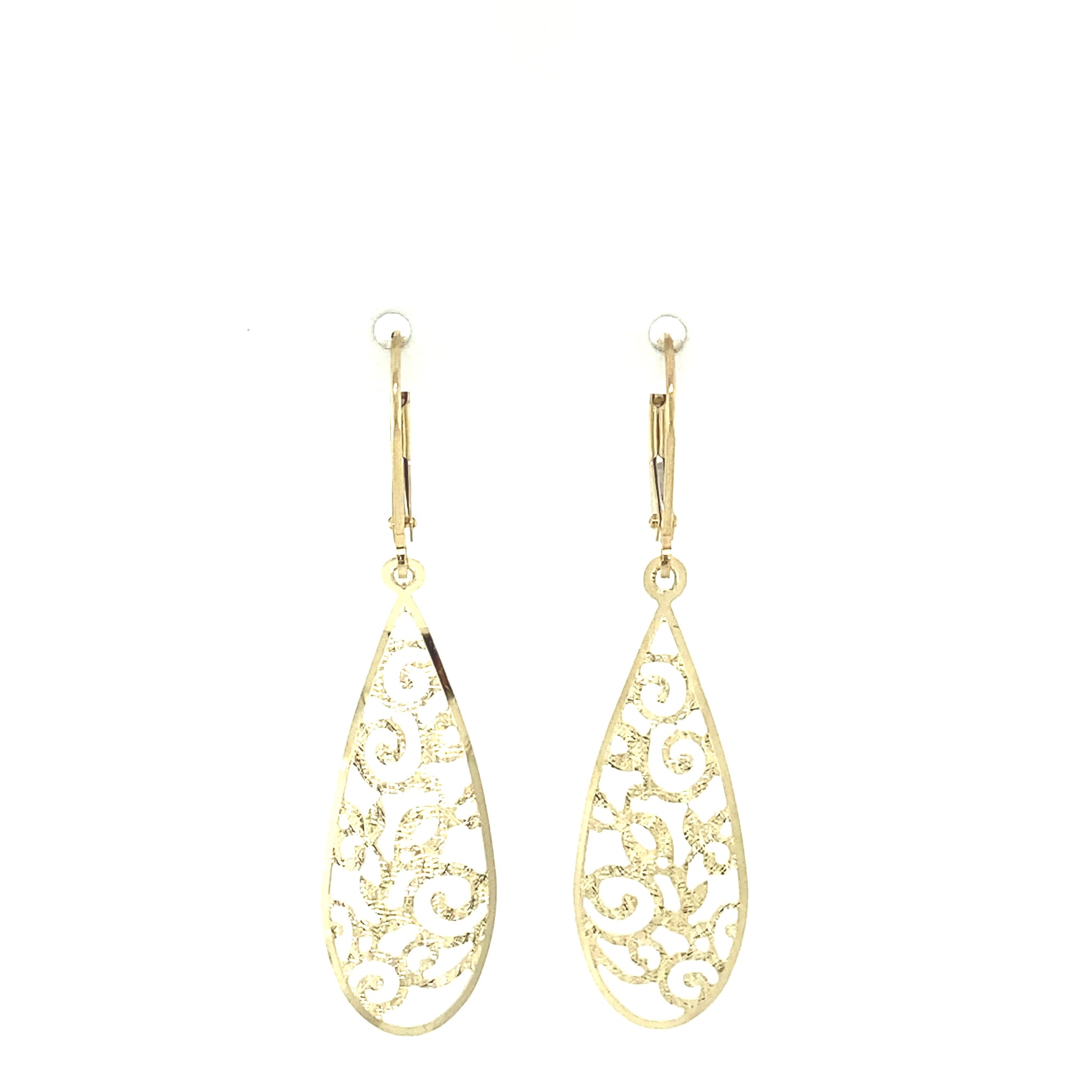 Fancy Earrings Long | Luby Gold Collection | Luby 