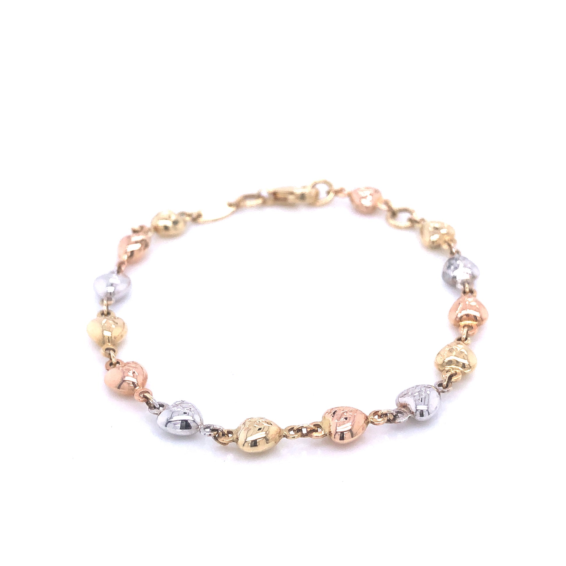 Bracc 3 Color With Heart | Luby Gold Collection | Luby 