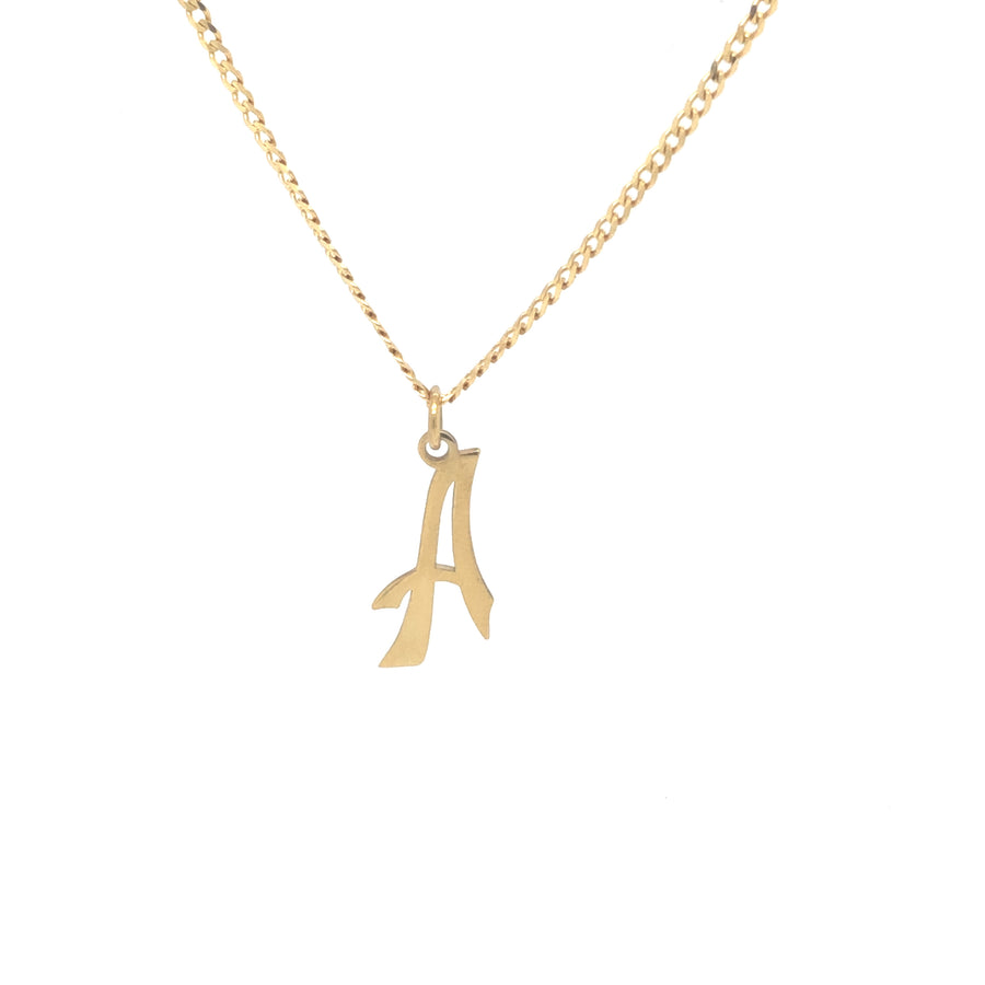 Custom Letter 14k