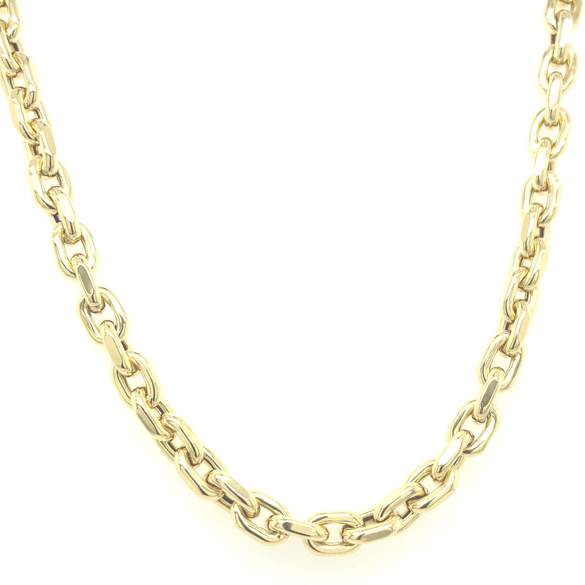 14k Gold Fancy Link Chain | Luby Gold Collection | Luby 