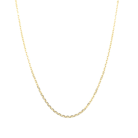 14K Gold Rolo Chain - 0.4MM | Luby Gold Collection | Luby 