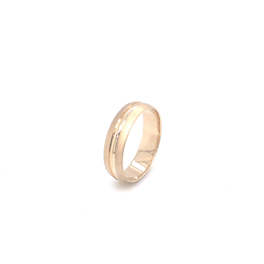 Anillo de bodas de oro de 14 quilates