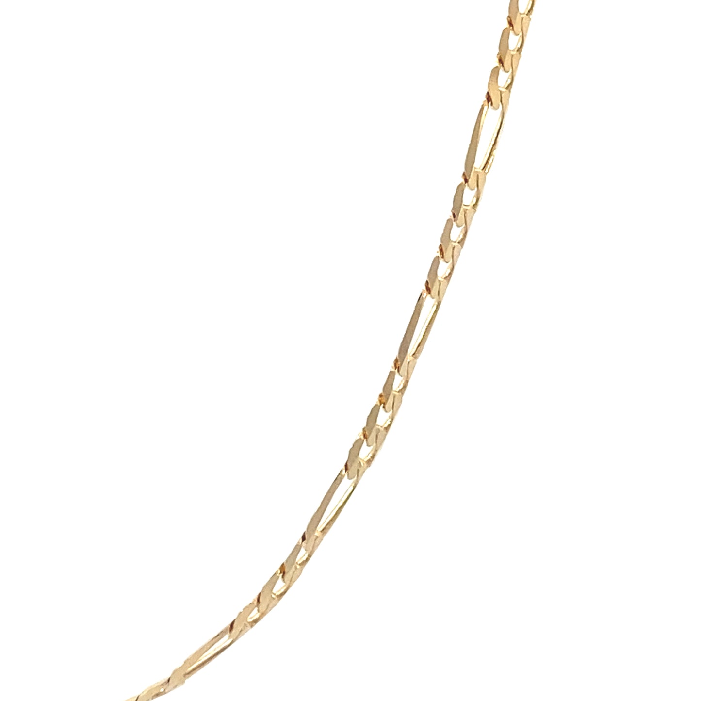 14K Gold Figaro Chain | Luby Gold Collection | Luby 