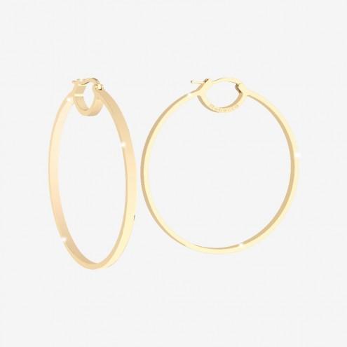 Hollywood Hoop Earrings | Rebecca | Luby 