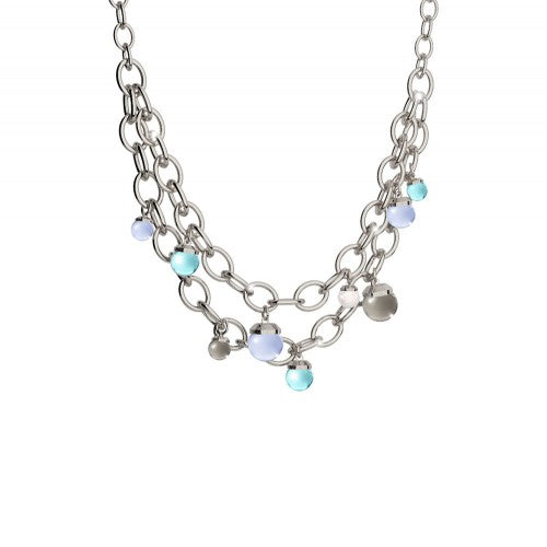 Hollywood Stone Necklace | Rebecca | Luby 
