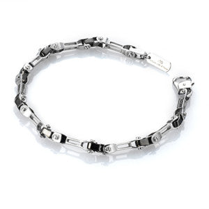 Marcello Pane Screw Mens Bracelet 925