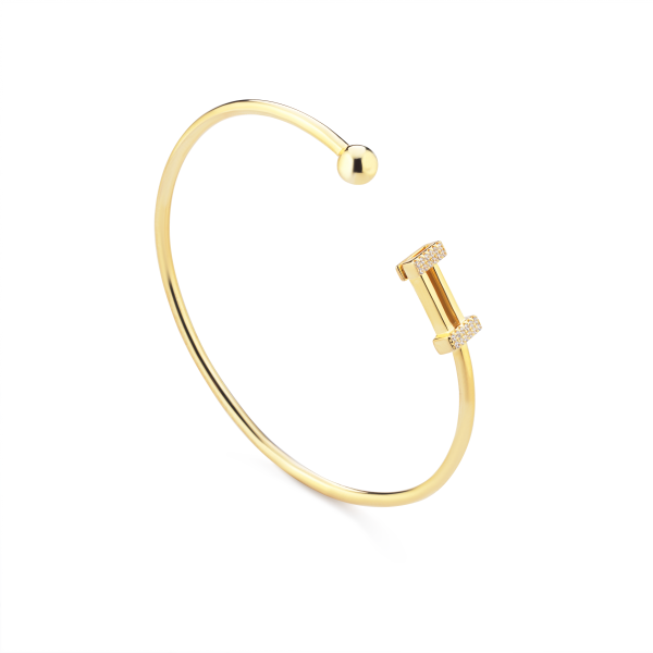 Single Element Bangle | Letters Collection | Marcello Pane | Luby 