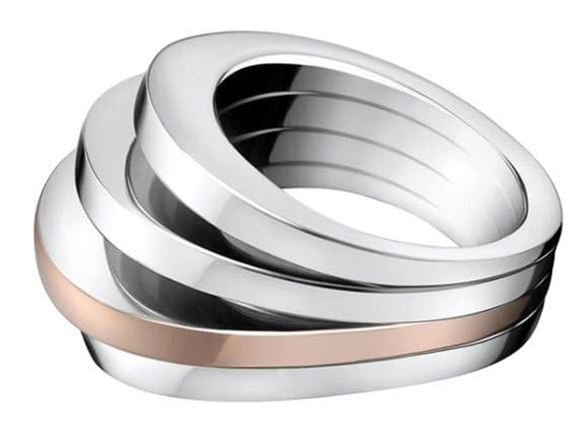 BREATHE RING TWO-TONE 07 | Calvin Klein | Luby 