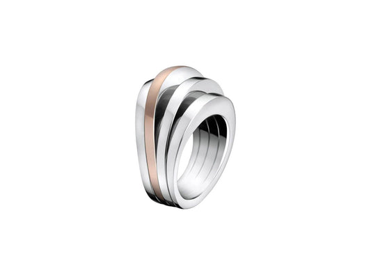 BREATHE RING TWO-TONE 07 | Calvin Klein | Luby 