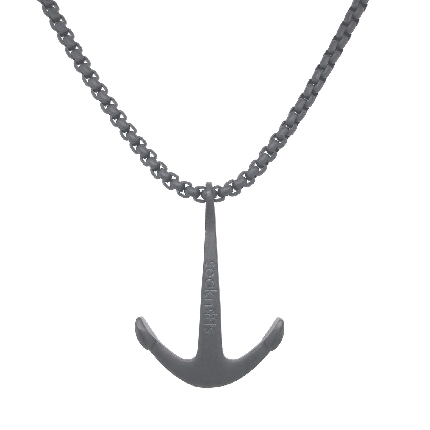 BOX CHAIN WITH ANCHOR | Seaknots | Luby 