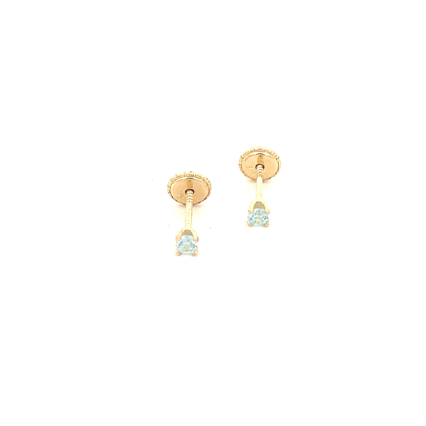 14K Birthstone Earring Stud | Luby Gold Collection | Luby 