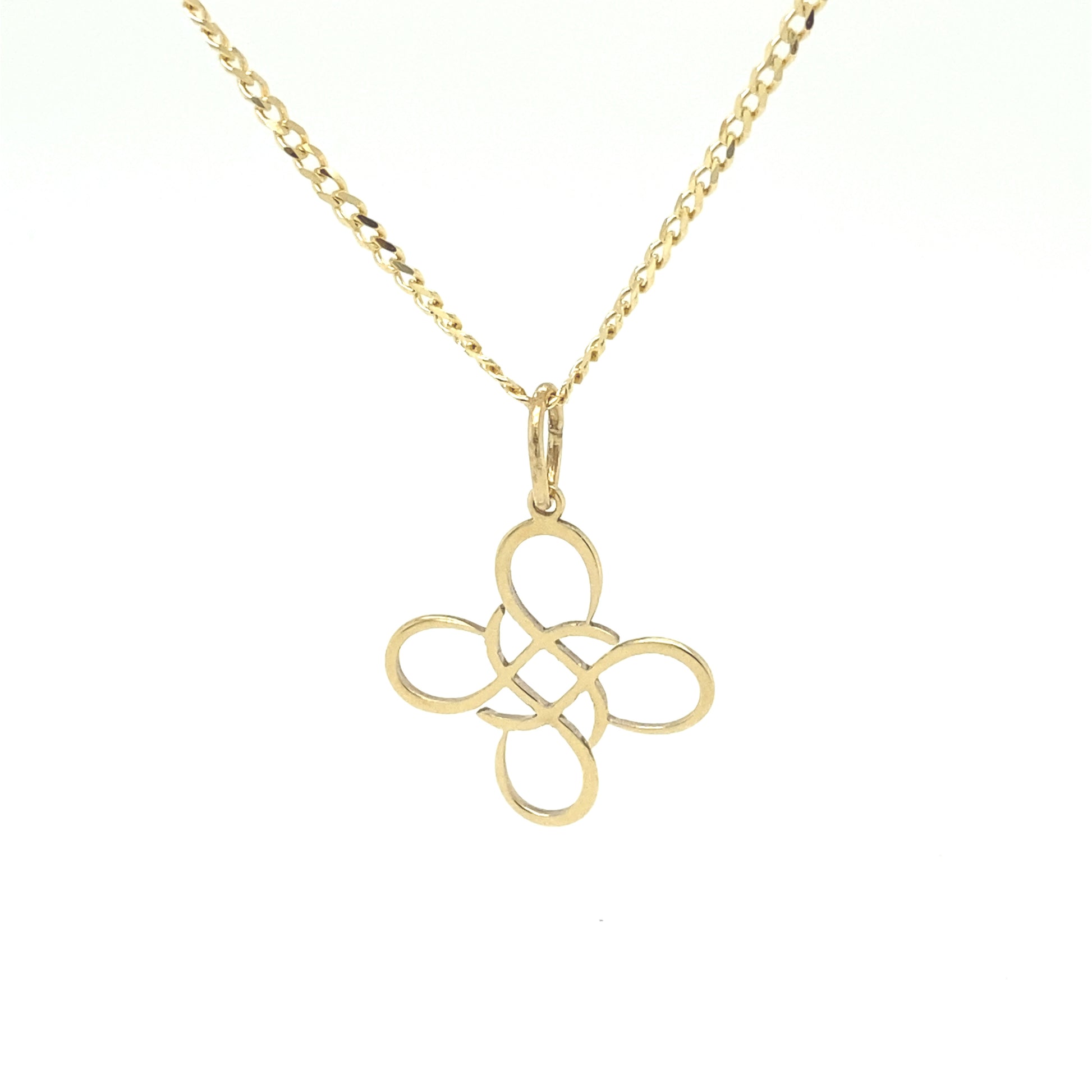 14K Multiple Infinity Pendant | Luby Gold Collection | Luby 