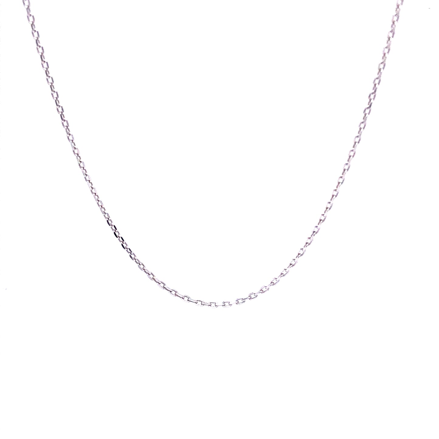 Sterling Silver Solid Chain (18") | Luby Silver Collection | Luby 