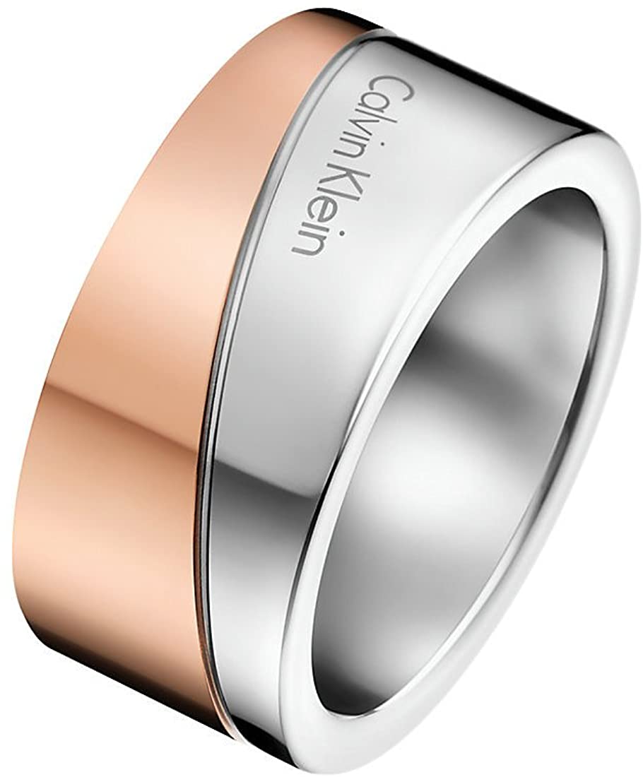 HOOK RING TWO-TONE 08 | Calvin Klein | Luby 