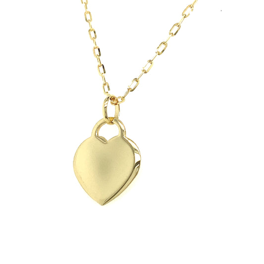 14K Gold Heart Pendant | Luby Gold Collection | Luby 