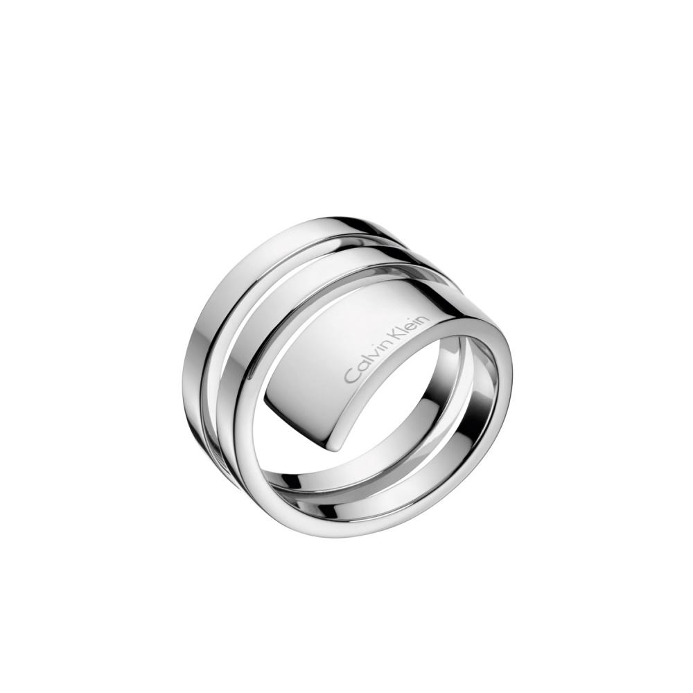 BEYOND RING SILVER 07 | Calvin Klein | Luby 