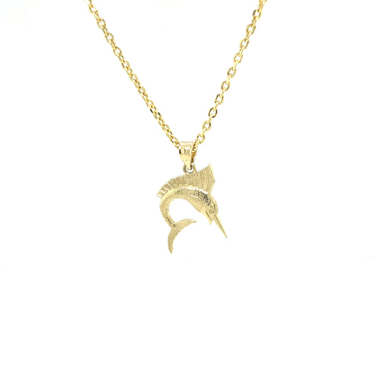 MARLIN PENDANT | Luby Gold Collection | Luby 